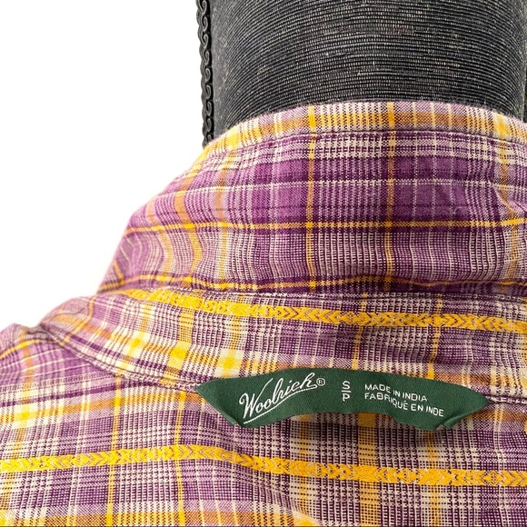 Woolrich Pearl Snap Long Sleeve Plaid Shirt - Picture 11 of 12